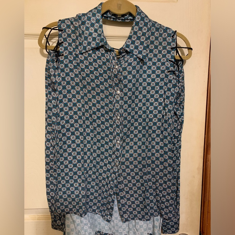 Gilded Intent button up shirt